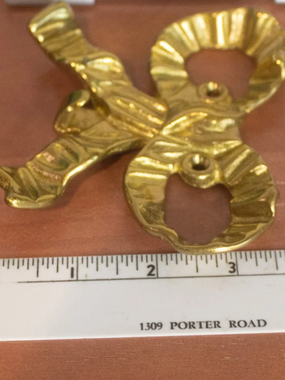 The Bombay Company Brass Bow wall Hook